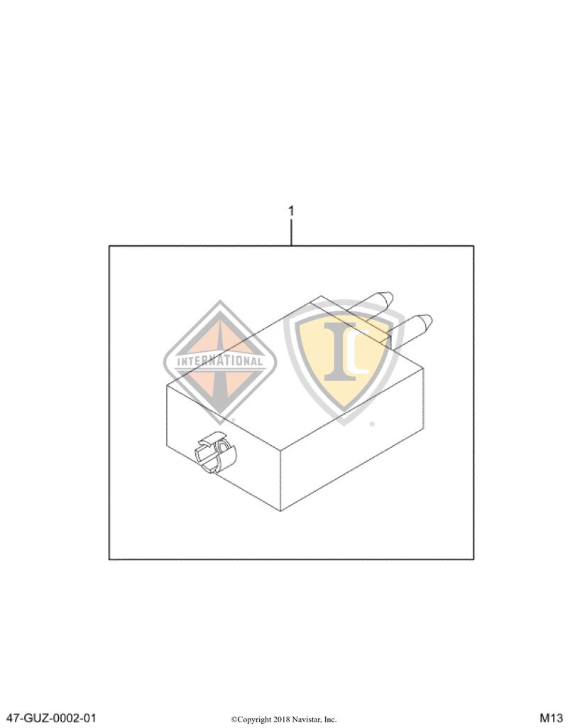 3536181C1, Navistar International, CIRCUIT BREAKER - part number 3536181C1