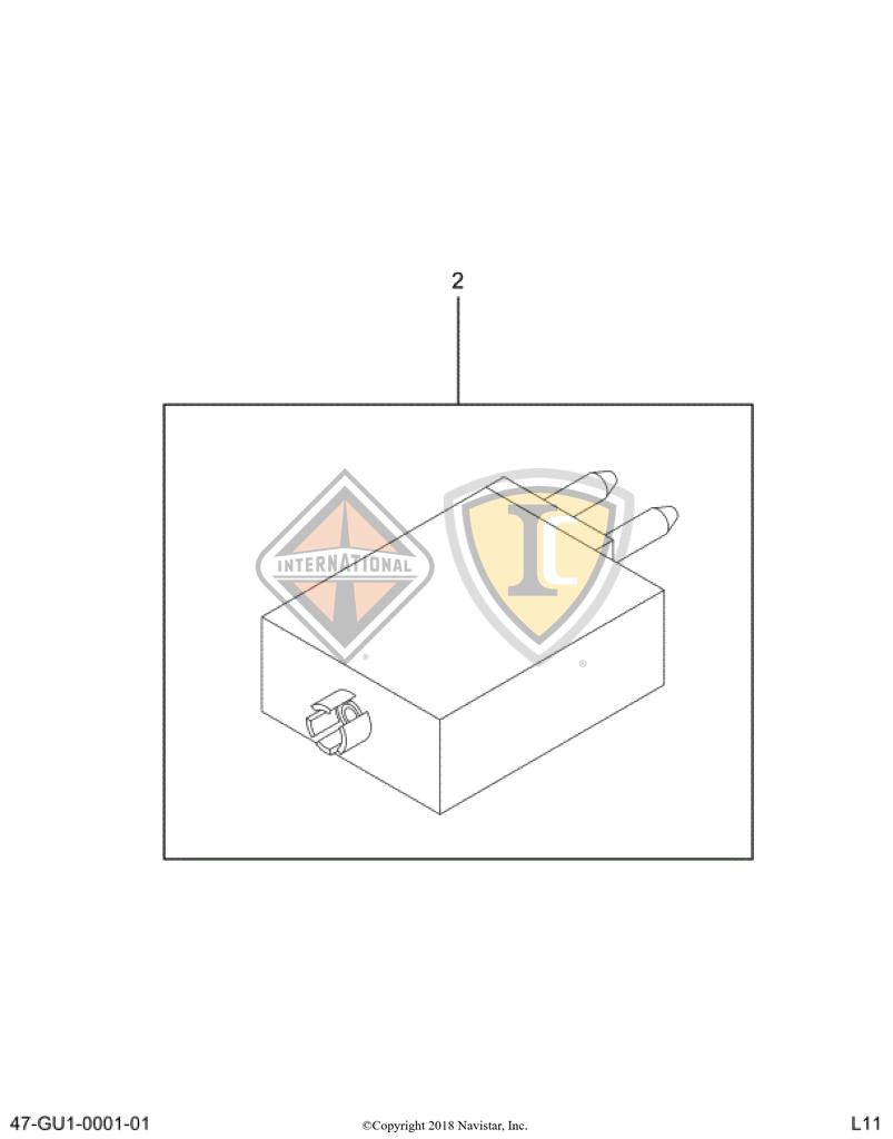3536181C1, Navistar International, CIRCUIT BREAKER - part number 3536181C1