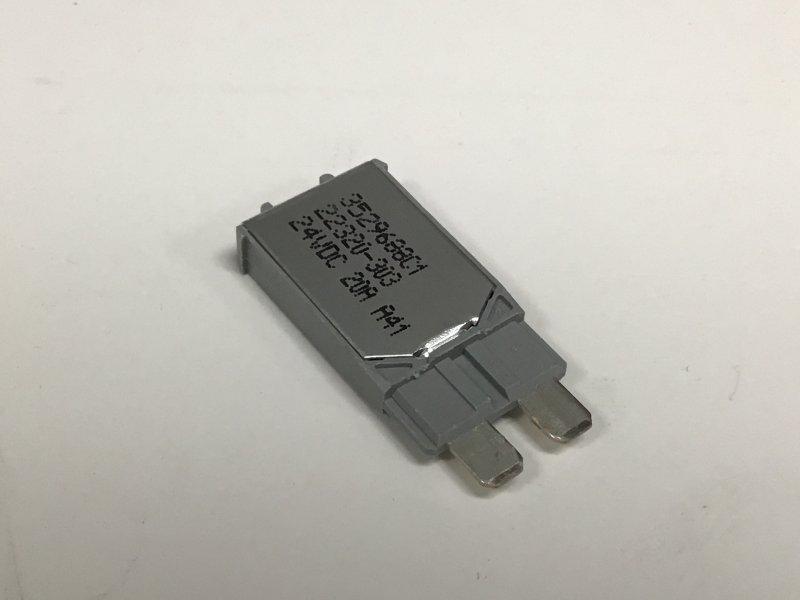 3529688C1, Navistar International, BREAKER, YELLOW 20AMP - part number 3529688C1