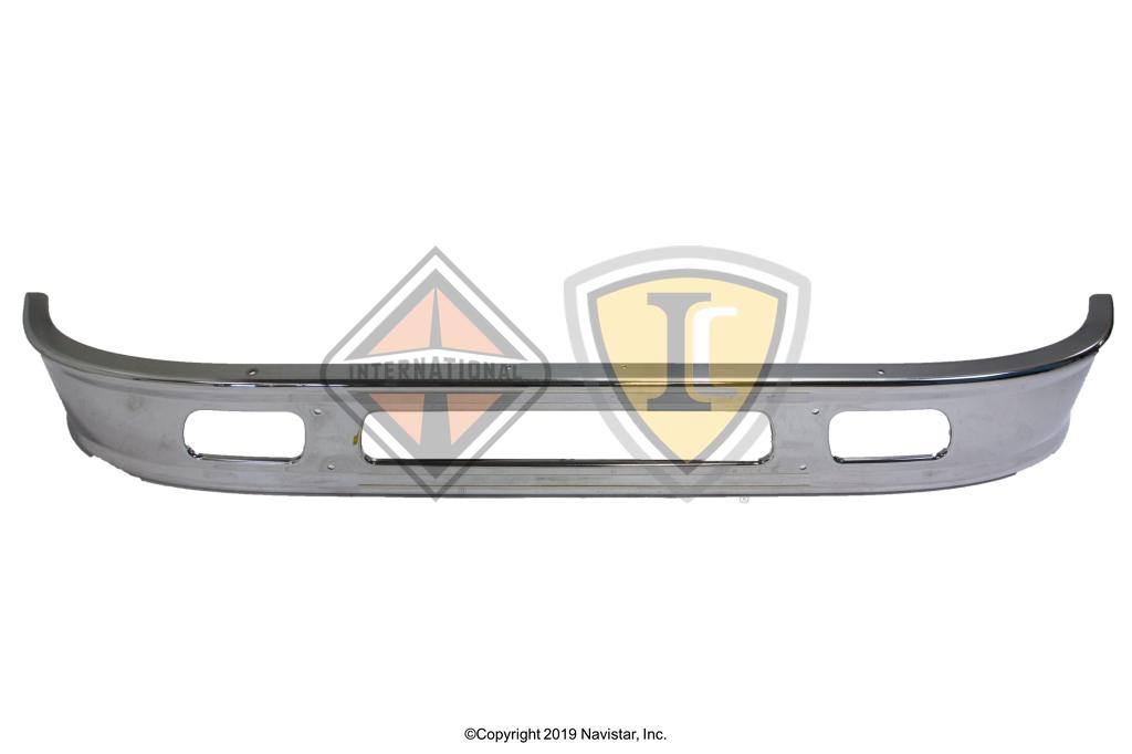 3553304C3, Navistar International, BUMPER, FRONT, SS SBA CHROME - part number 3553304C3