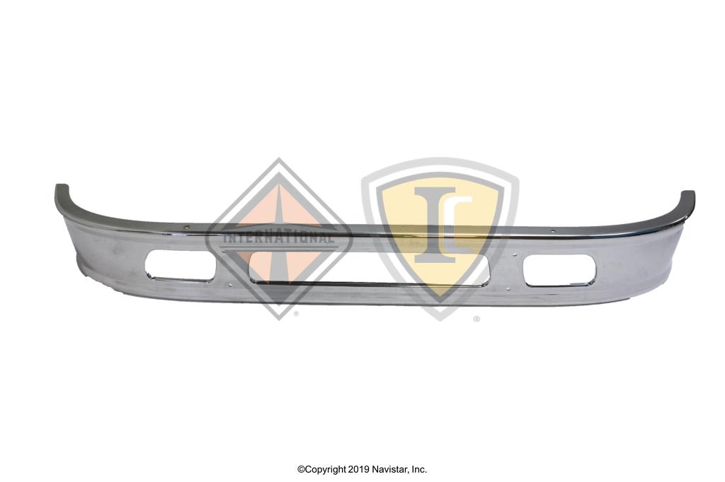 3553304C3, Navistar International, BUMPER, FRONT, SS SBA CHROME - part number 3553304C3
