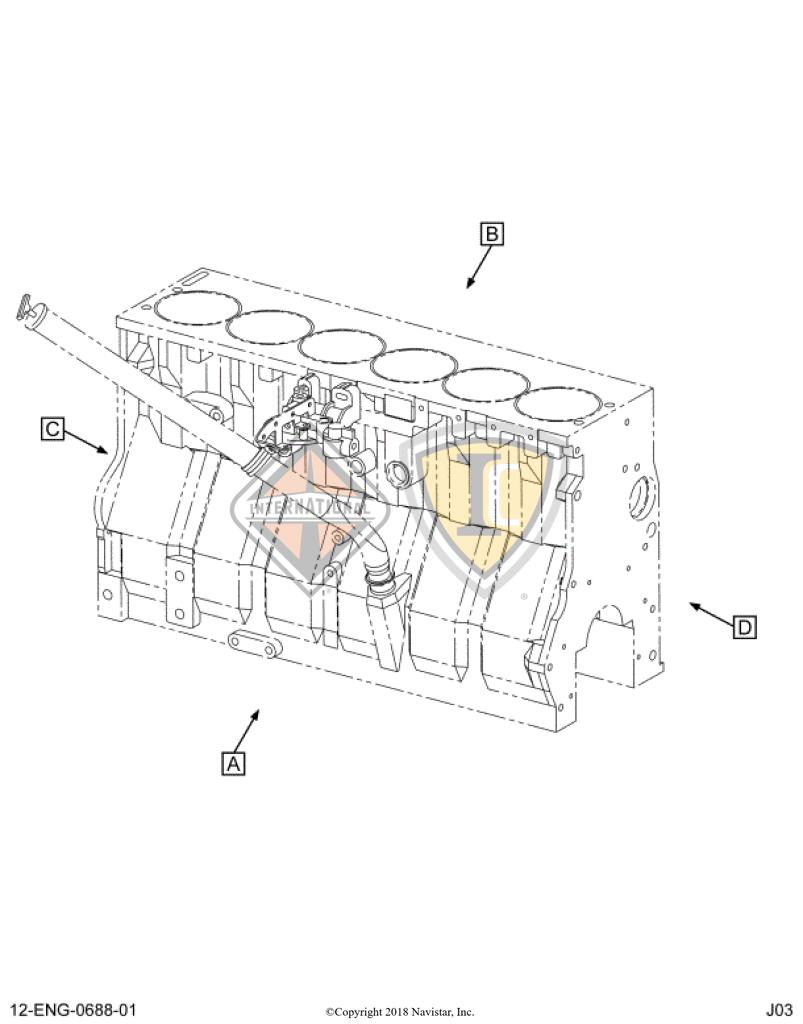 684902C1, Navistar International, BUSHING - 684902C1