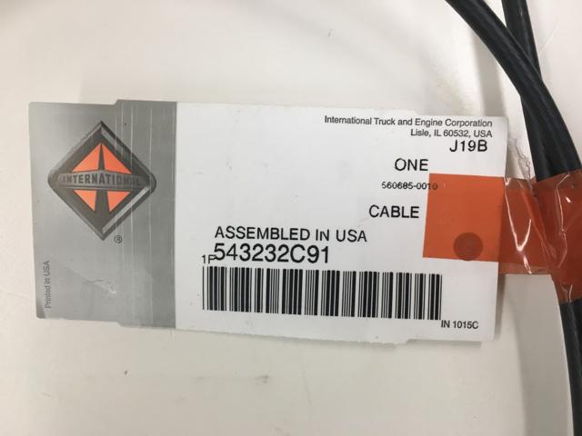 543232C91, Navistar International, CABLE, AIR TANK MTG 43.5" - part number 543232C91