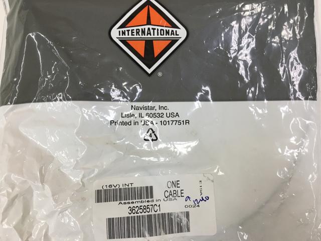 3625857C1, Navistar International, CABLE HOOD SAFETY STOP - part number 3625857C1