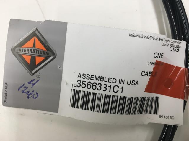 3566331C1, Navistar International, CABLE, MIDDLE PARKING BRAKE 128.52" - part number 3566331C1