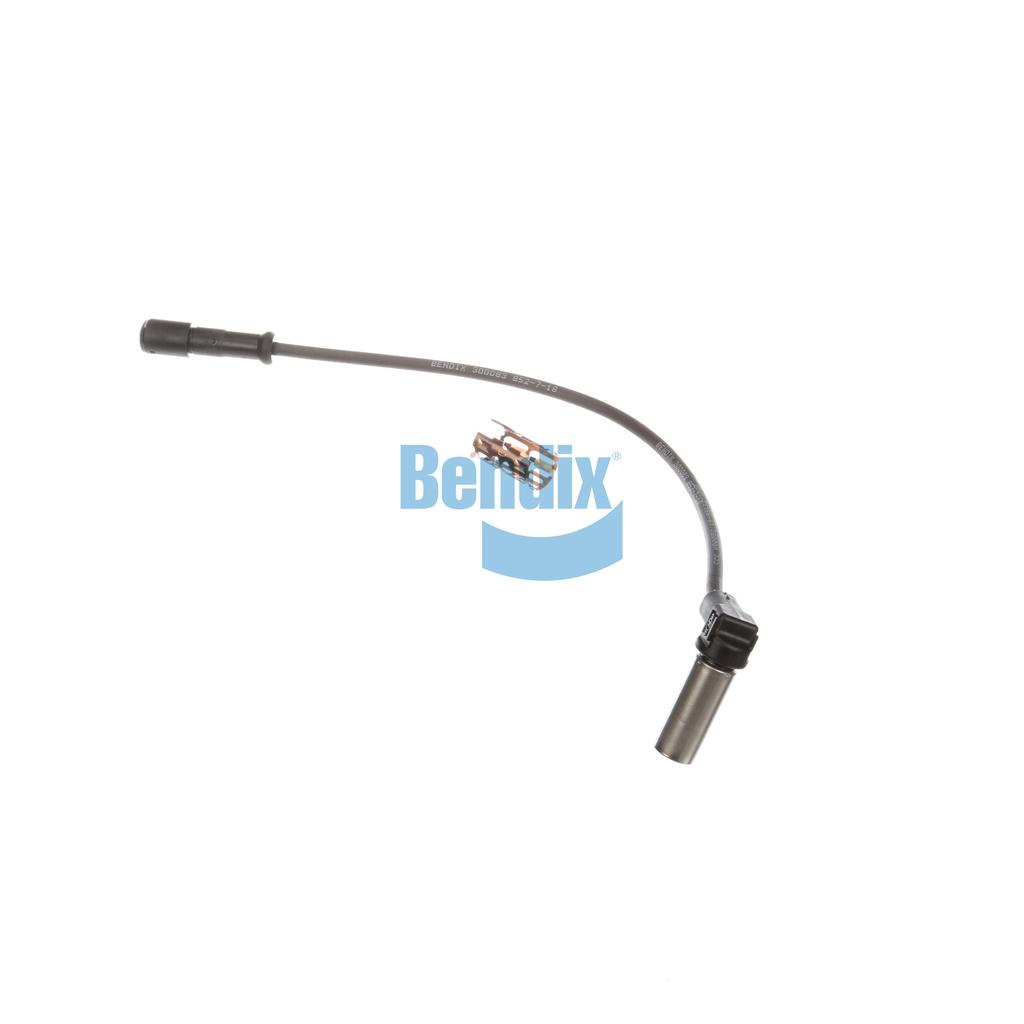 BX801544, Bendix, SENSOR, SPEED, ABS, WS-24, 90 DEG BODY, 12 IN. HARNESS, DIN CONNECTOR, TRAILER OEMS - BX801544