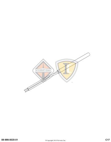 3572112R1, Navistar International, CABLE (SOLD PER FOOT) - part number 3572112R1