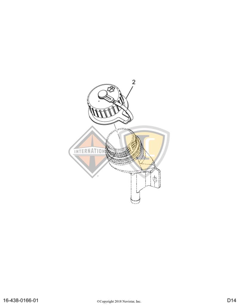 2508669C1, Navistar International, CAP - part number 2508669C1