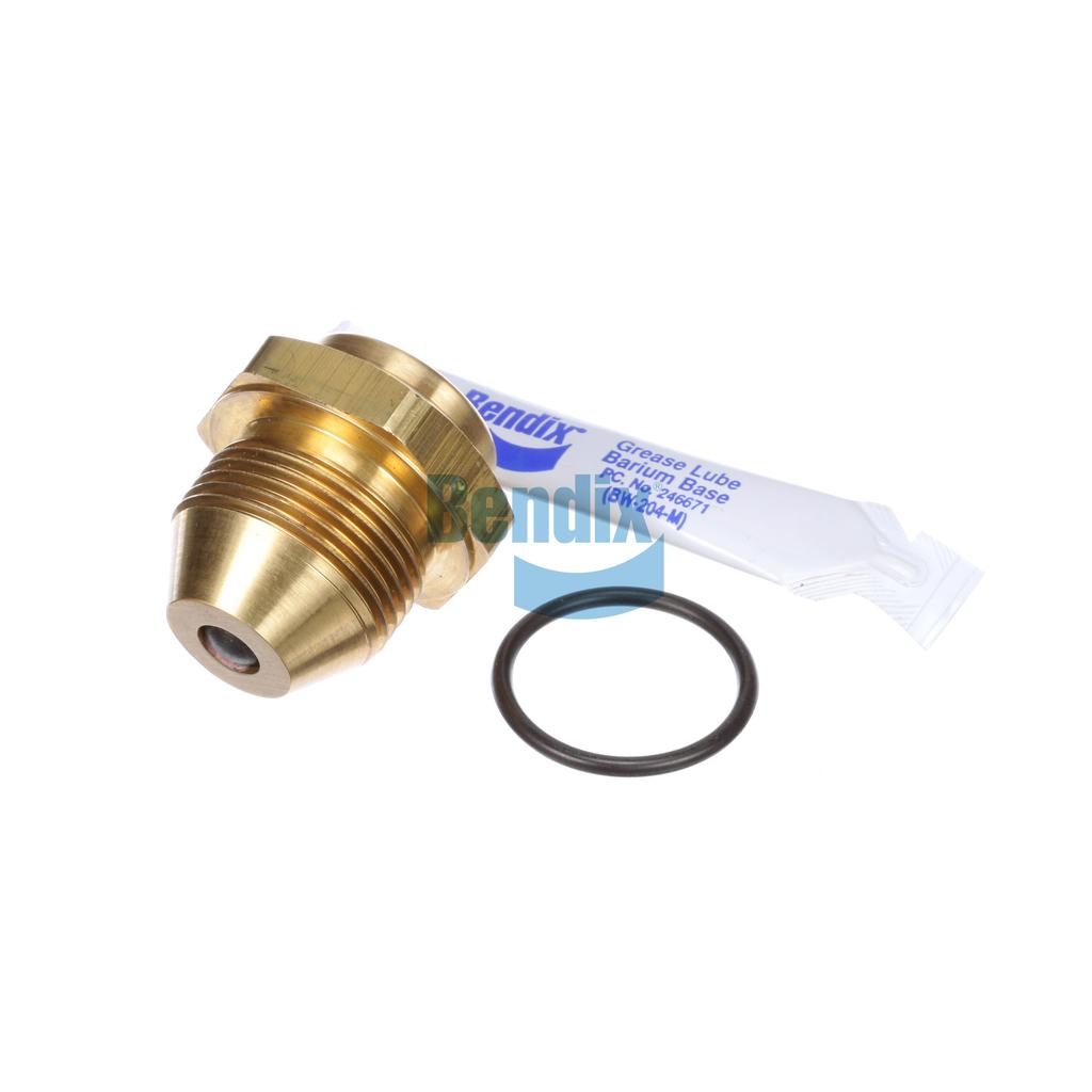 BX107800N, Bendix, VALVE KIT, CHECK, AIR DRIER, AD-9, 1/2, OLD STYLE END COVER ONLY - BX107800N