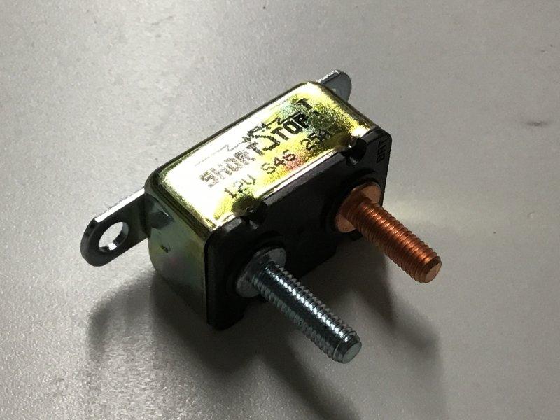 091054, Velvac Inc., CIRCUIT BREAKER, W/STRAP 25A - 091054