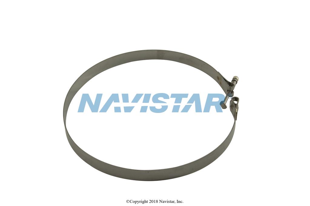 2610171C1, Navistar International, CLAMP, BAND, DPF DELTA-P, AFTERTREATMENT DEVICE, 12 IN. - 2610171C1