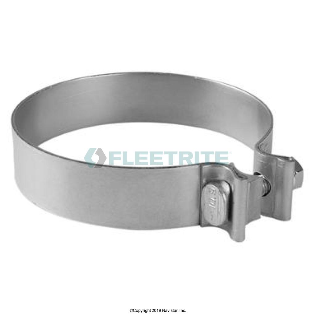 FLTXC40AF, Fleetrite, CLAMP, EXHAUST, 4 IN. HD, PREFORMED, ALUM, NARROW - FLTXC40AF