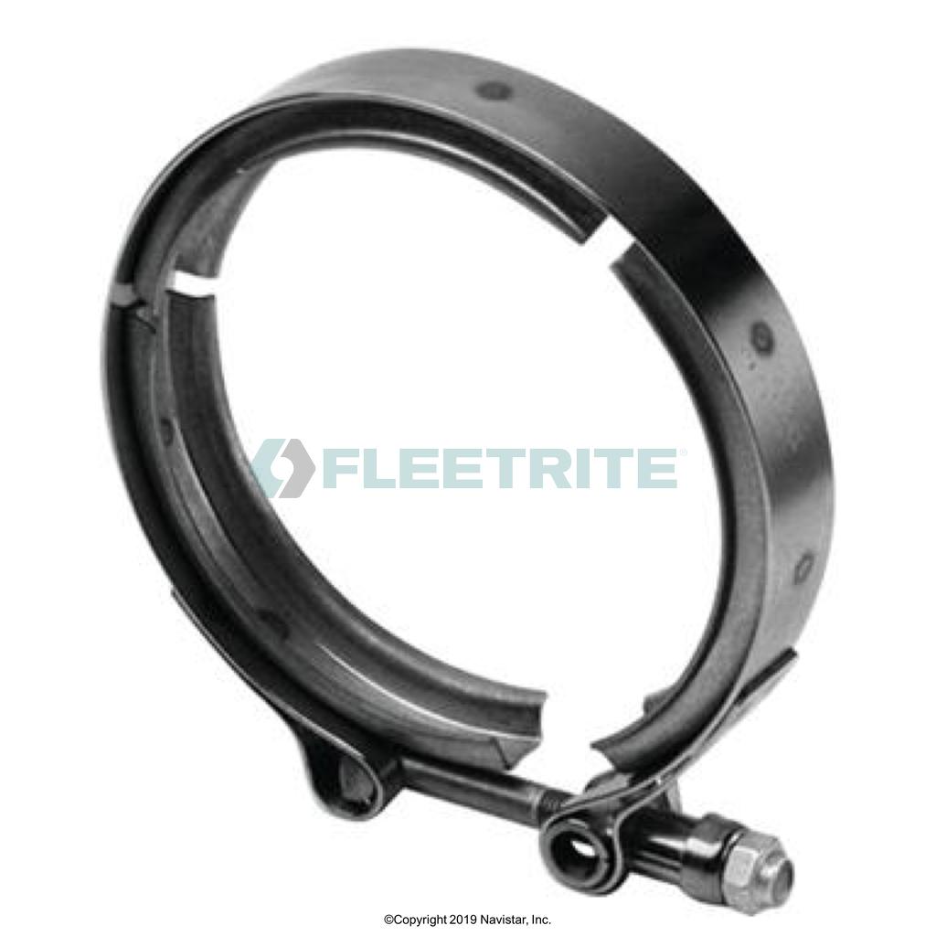 FLTEC40VBS, Fleetrite, CLAMP, V-BAND, EXHAUST, 4.0 IN., STAINLESS STEEL - FLTEC40VBS