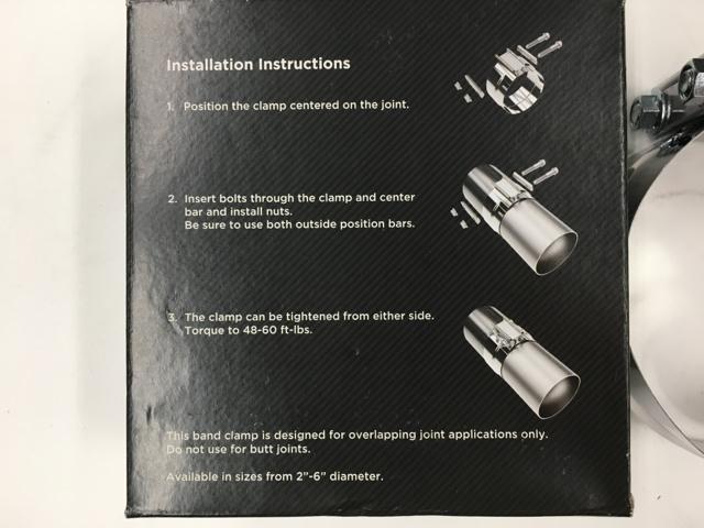 562.U3105SS, Automann, CLAMP, 5 BAND SS PREFORMED - part number 562.U3105SS