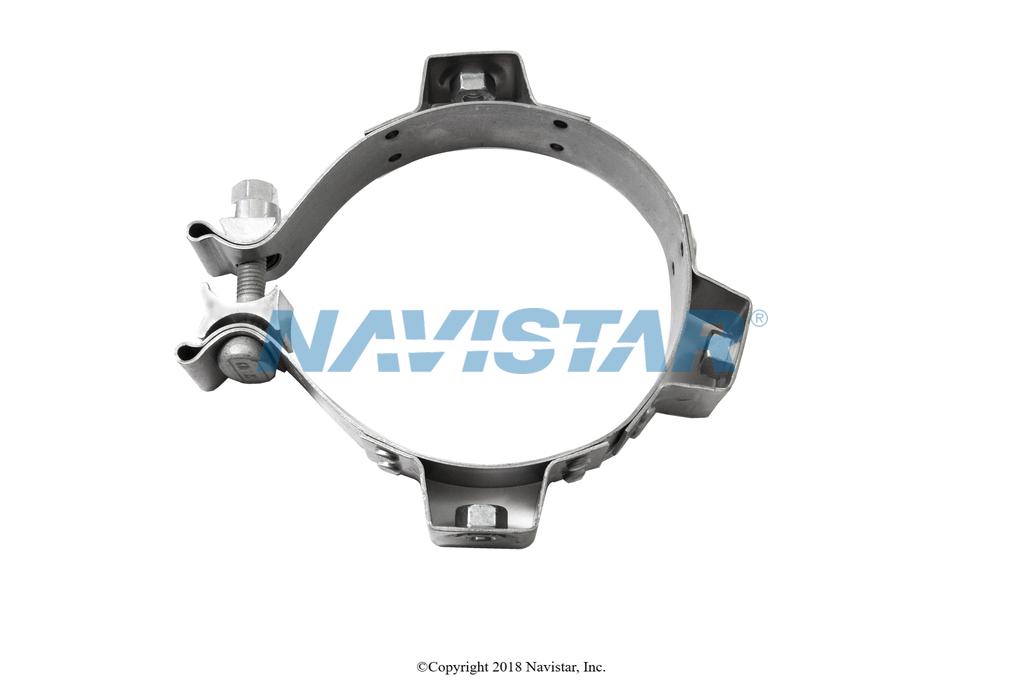 3661850C1, Navistar International, Uncategorized, CLAMP, EXHAUST PIPE SHIELD 5" - part number 3661850C1