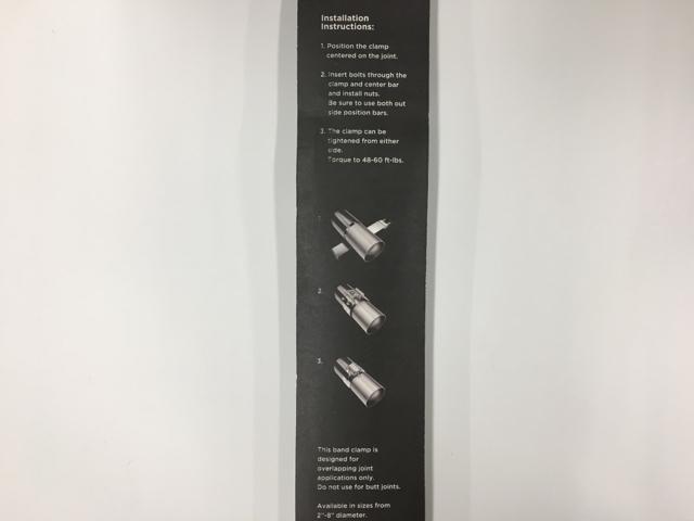 562.U3205SS, Automann, CLAMP,BAND FLAT 5 S.S. - part number 562.U3205SS