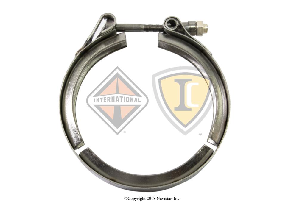 3546068C2, Navistar International, CLAMP, V-BAND, EXHAUST, MUFFLER INLT PIPE, FORD NO. 4C4Z 5A231 AA, FORD ENGINEERING NO. 4C4O5270AA - part number 3546068C2