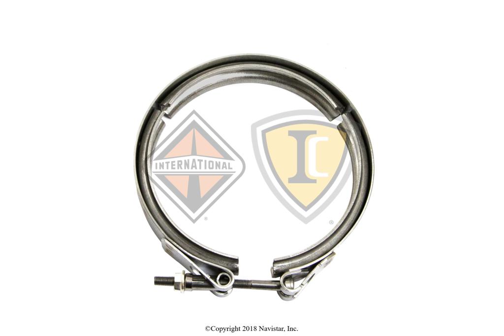 3621545C1, Navistar International, CLAMP, EXHAUST PIPE, 5.0 - part number 3621545C1