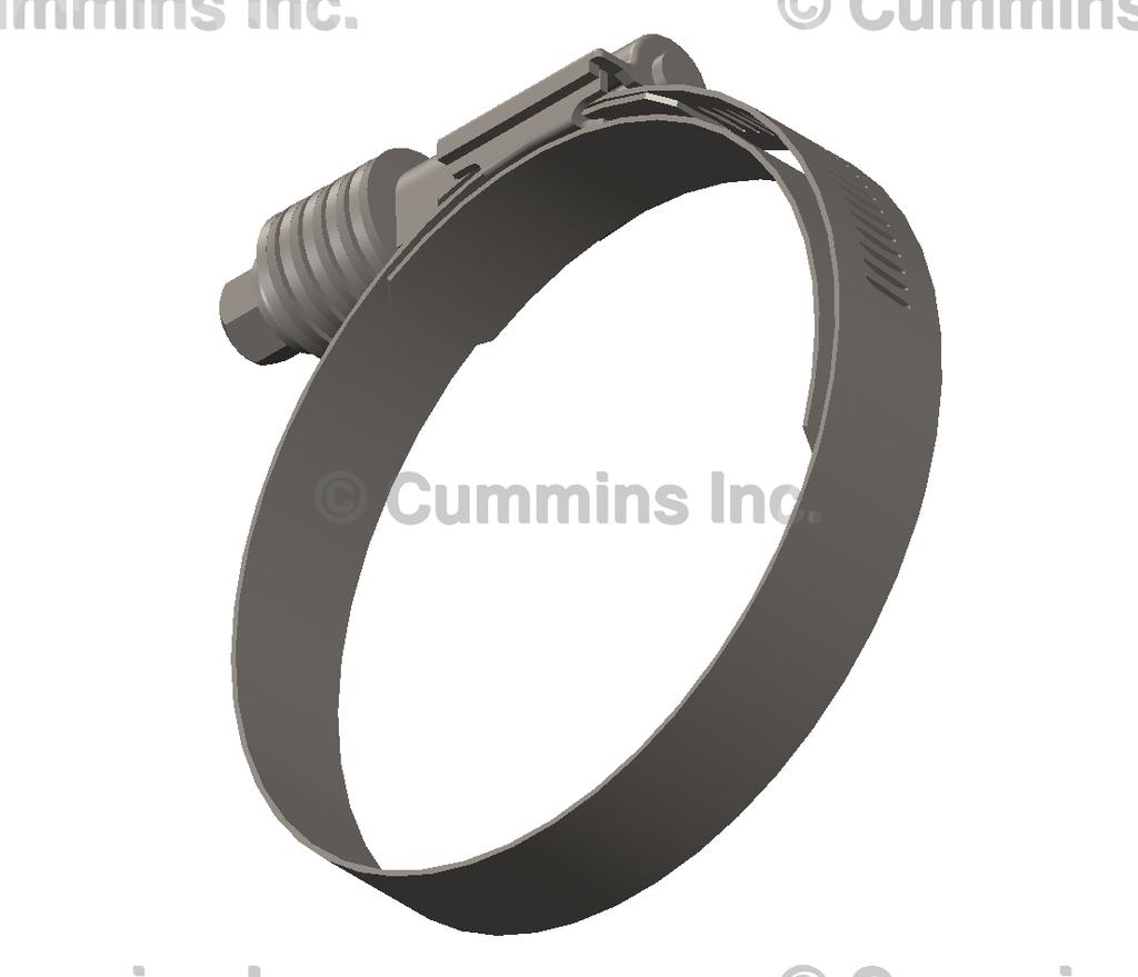 2882472, Cummins, CLAMP, HOSE - part number 2882472
