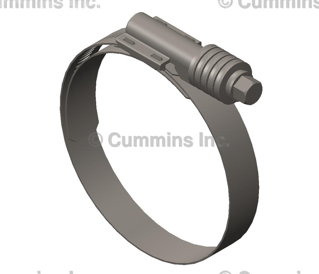 2882472, Cummins, CLAMP, HOSE - part number 2882472