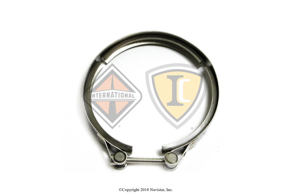 62974450073, Navistar International, CLAMP, V-BAND, TURBO OUTLET - part number 62974450073