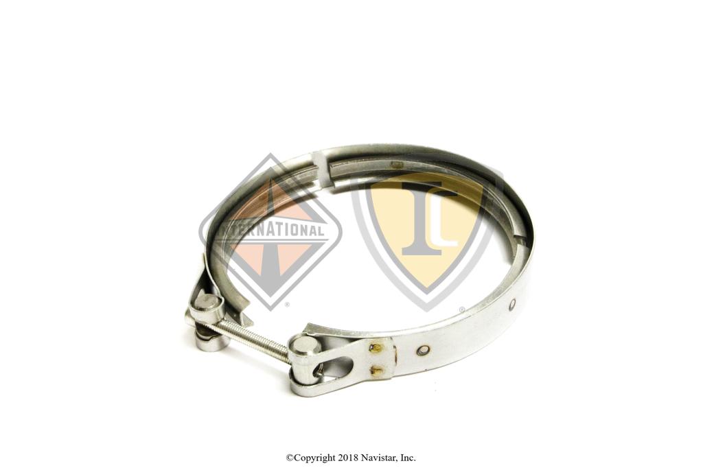 62974450073, Navistar International, CLAMP, V-BAND, TURBO OUTLET - part number 62974450073