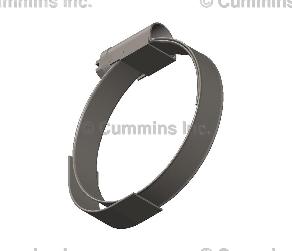 3104304, Cummins, Engine Components, CLAMP, SPRING HOSE - 3104304