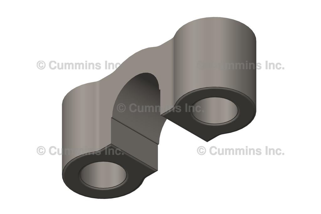 3688841, Cummins, Engine Components, CLAMP, TUBE - part number 3688841