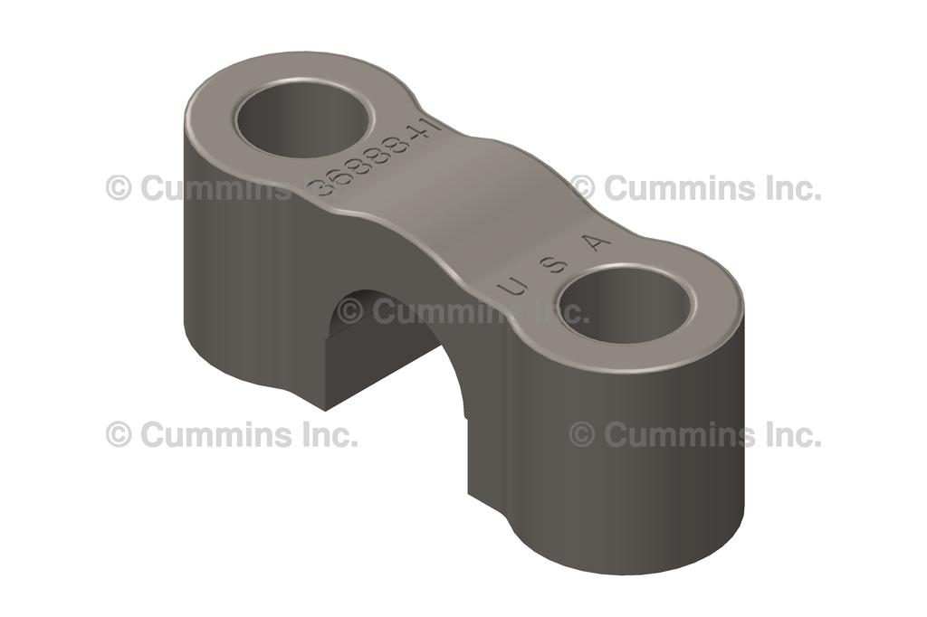 3688841, Cummins, Engine Components, CLAMP, TUBE - part number 3688841