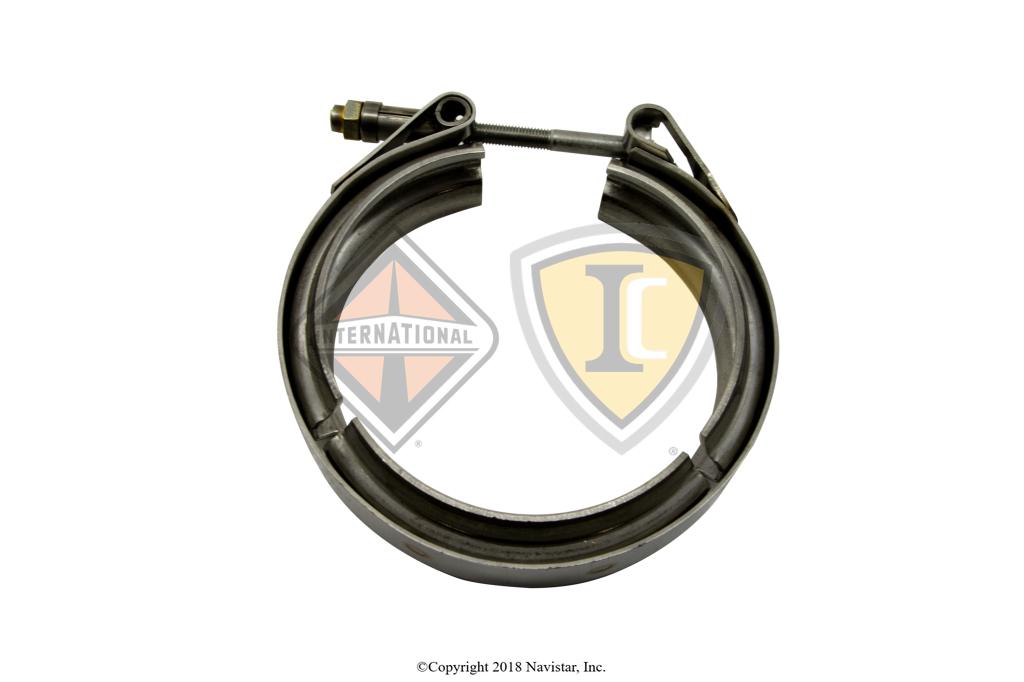 3844630C1, Navistar International, CLAMP, V-BAND, EXHAUST, PIPE, 3.5 IN. - part number 3844630C1