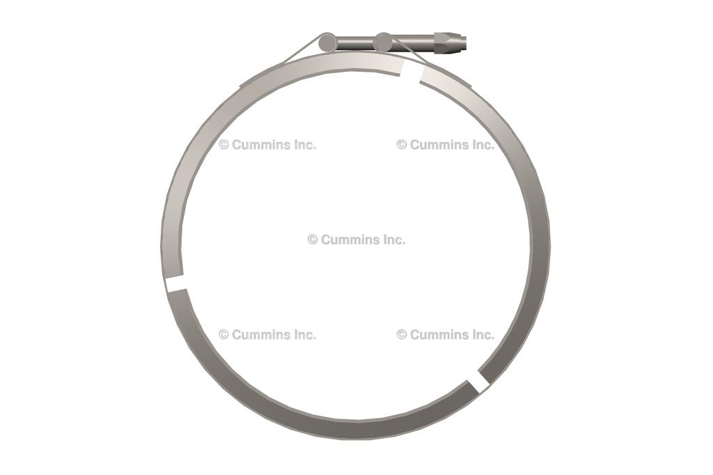 2871863, Cummins, CLAMP, V BAND - part number 2871863