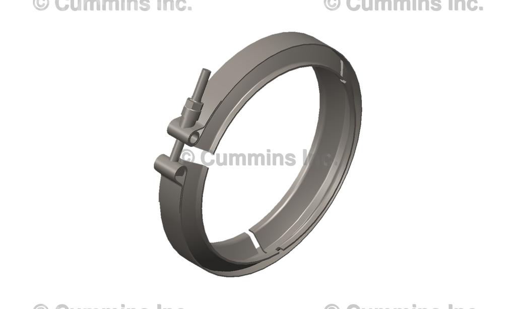 2880213, Cummins, CLAMP, V BAND - part number 2880213