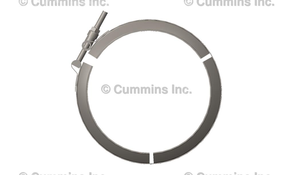 2880213, Cummins, CLAMP, V BAND - part number 2880213