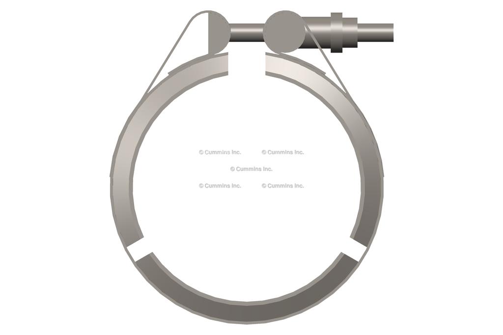 3101325, Cummins, Engine Components, CLAMP, V BAND - 3101325