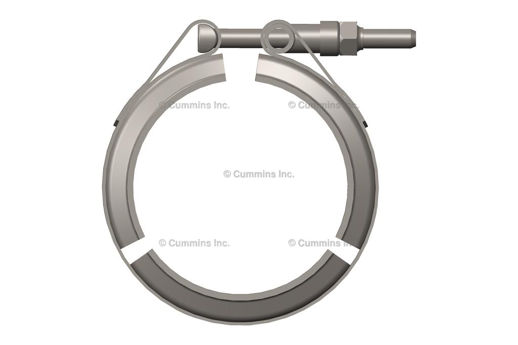 3687296, Cummins, CLAMP ,V BAND - part number 3687296