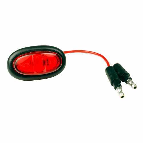 47972, Grote Industries Co., CLR/MKR RED LED MICRONOVA PC - 47972