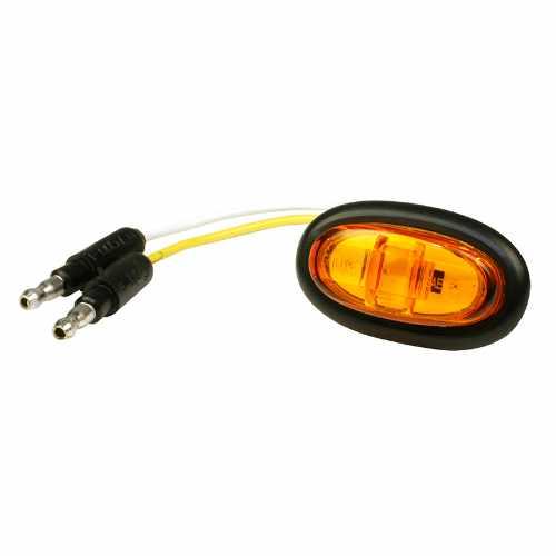 47973, Grote Industries Co., CLR/MKR YELLOW LED MICRONOVA - 47973