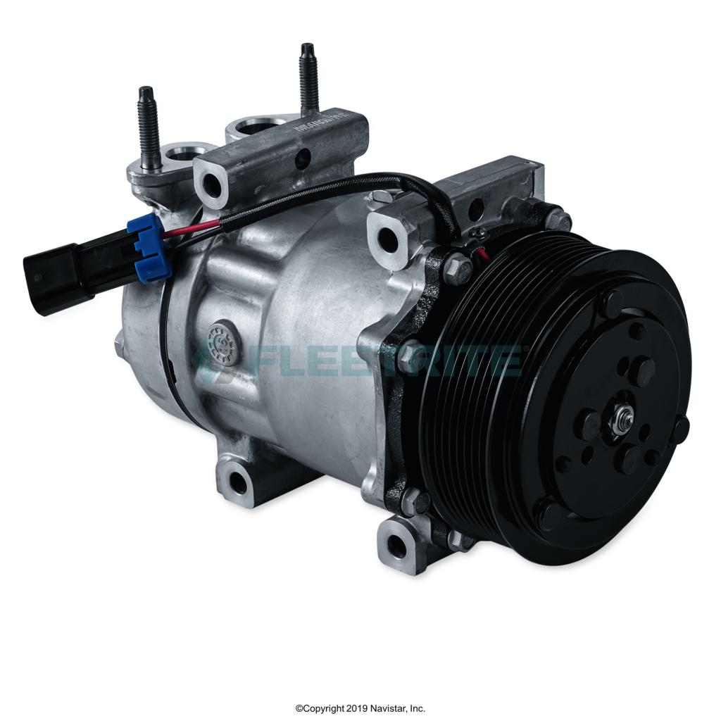 FLT4418Q, Fleetrite, COMPRESSOR, A/C, DIRECT MOUNT, 8 GROOVE, 119MM DIA F STYLE CLUTCH, 12V - FLT4418Q