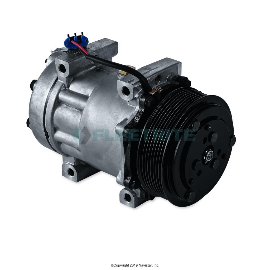 FLT4544Q, Fleetrite, COMPRESSOR, A/C, DIRECT MOUNT, 8 GROOVE, 119MM DIA F STYLE CLUTCH, 12V - FLT4544Q