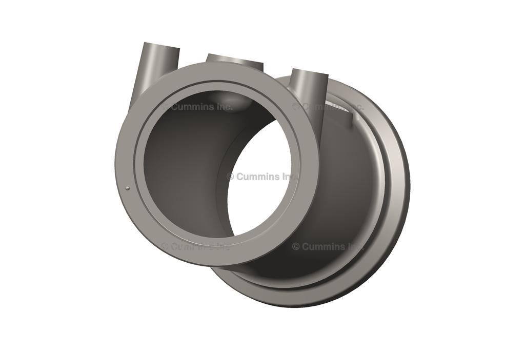 3686707, Cummins, CONNECTION, EXHAUST OUTLET - part number 3686707