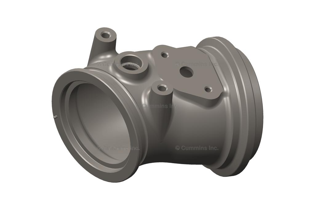 3686707, Cummins, CONNECTION, EXHAUST OUTLET - part number 3686707