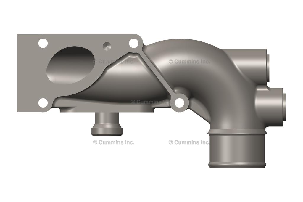 4318607, Cummins, CONNECTION, WATER INLET - part number 4318607