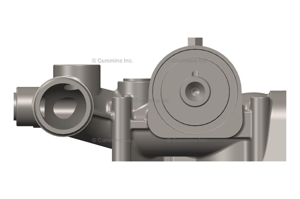 4318607, Cummins, CONNECTION, WATER INLET - part number 4318607