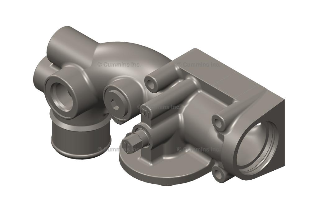 4318607, Cummins, CONNECTION, WATER INLET - part number 4318607