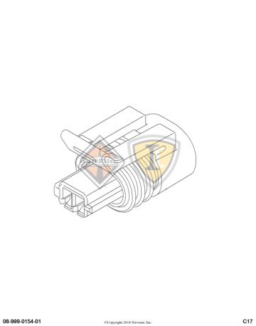 2036584C1, Navistar International, CONNECTOR - 2036584C1