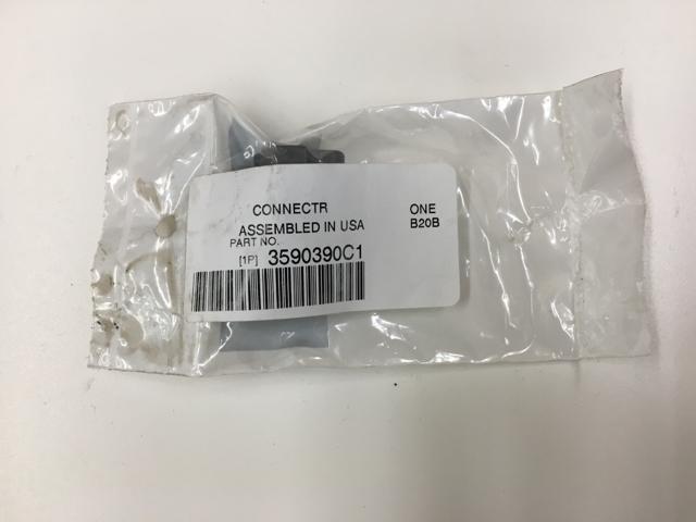 3590390C1, Navistar International, CONNECTOR BODY*AMP 2 WAY GRAY - part number 3590390C1