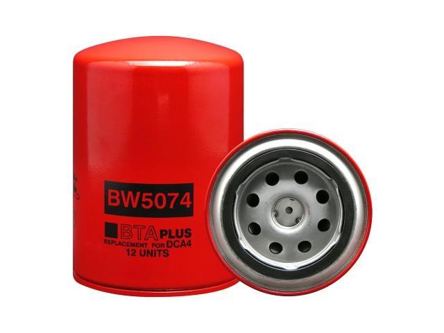 BW5074, Baldwin Filters, COOLANT SPIN-ON WITH BTA PLU - BW5074