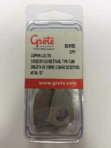 82-9182, Grote Industries Co., COPPER LUG, TIN PLATE, 4/0 G - 82-9182
