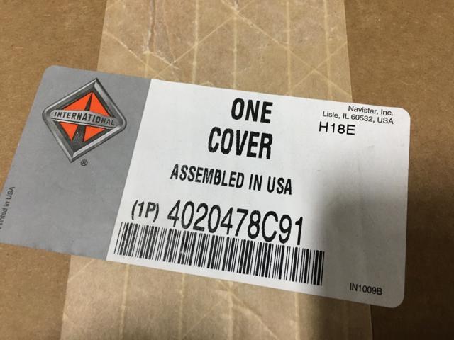 4020478C91, Navistar International, COVER, FRONT BATTERY BOX - part number 4020478C91