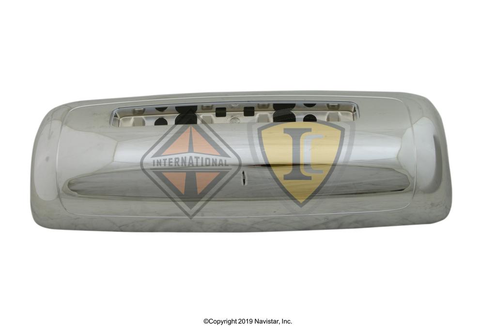 2595622C1, Navistar International, COVER, BACK MIRRIOR CHROME WITH CB RADIO RADIO RIGHT HAND - part number 2595622C1